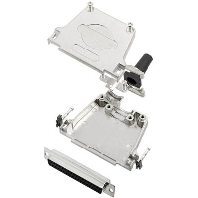 TRU COMPONENTS TCDTZF37DMSK 7708556 D-SUB Buchsenleisten-Set 180° Polzahl (num): 37 Lötkelch 1 pc(s)
