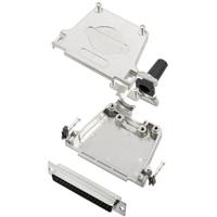 TRU COMPONENTS TCDTZF37DMSK 7708556 D-SUB Buchsenleisten-Set 180° Polzahl (num): 37 Lötkelch 1 pc(s) - thumbnail