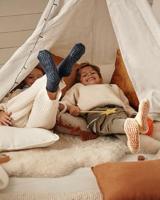 Falke Catspads Kinder Pantoffel Darkmarine 27-30 - thumbnail