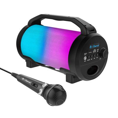 IDance CYCLONE400BK Party Speaker + Microfoon en LED Verlichting Zwart IDance CYCLONE400BK Party Speaker + Microfoon en LED Verlichting Zwart
