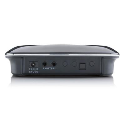 Marmitek 8091d Extender - Marmitek Invisible Control Black 4 - Bedien apparatuur in een gesloten kast met uw eigen afstandsbediening - 4 x Emitter LEDs - Infraroodverlenging - Tafelmodel, Zwart
