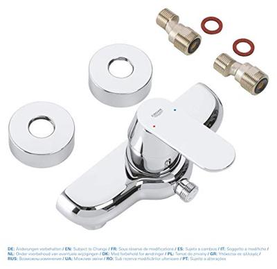 GROHE Eurosmart Cosmopolitan douchekraan met koppelingen chroom 32837000