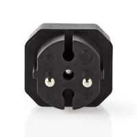 Stopcontact Splitter EU Zwart - thumbnail