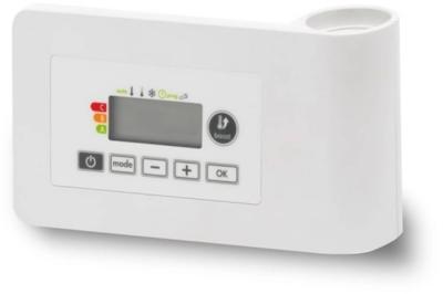 Vasco E-Volve E-V regelelement v/elektrische radiator wit ral 9016 118400500009016 Vasco