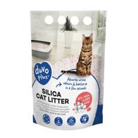 Premium silica kattenbakvulling bloemen Wit/roze 1-8mm - 5L - thumbnail