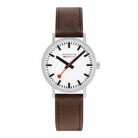 Mondaine Classic 40mm Bruin - thumbnail