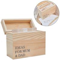 Ginger Ray ideeënbox mum & dad hout 14,5 cm | 5 stuks - thumbnail