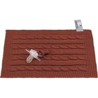 Baby's Only speendoekje Cable Classic Brique - thumbnail