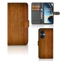 OnePlus Nord CE 3 Lite | Book Style Case | Donker Hout - thumbnail