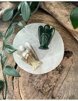 Edelsteen Engel Heliotroop (35 mm) - thumbnail