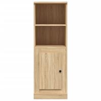 Hoge kast 36x35,5x103,5 cm bewerkt hout sonoma eikenkleurig - thumbnail
