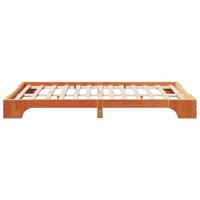 Bedframe Wasbruin 140 x 190 cm Massief grenenhout - thumbnail