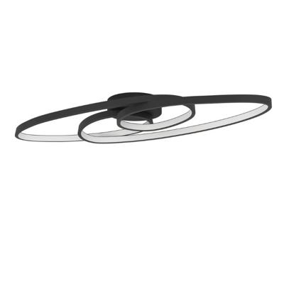 Eglo Zwarte led plafondlampGianella - 900947