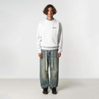 Quotrell Futura Crewneck Sw004 Trui 9844 Light Grey Melee/blu - thumbnail