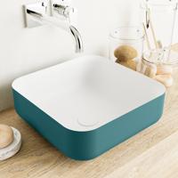 MONDIAZ BINX Waskom solid surface 36cm kleur Smag / Talc - thumbnail