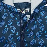 Playshoes regenpak overall Bouwwagens Marine-104 - thumbnail