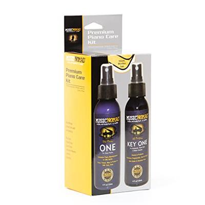 MusicNomad MN132 Premium Piano Care Kit set van 3 onderhoudsmiddelen voor glanzende piano&apos;s - thumbnail