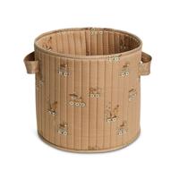 Gewatteerde Opbergmand Carnaval Trein- Medium Ø 33 cm - thumbnail