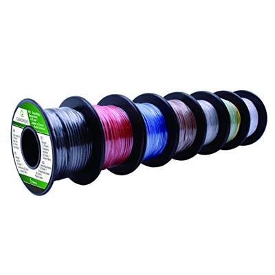 Quadrios 19011CA088 Draad LiFY 1 x 0.75 mm² Blauw, Bruin, Grijs, Rood, Zwart, Wit, Geel-groen 35 m