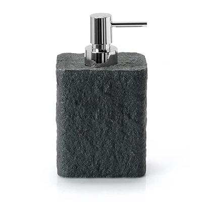 Zeepdispenser Sapho Aries Vrijstaand 350 ML Polyresin Antraciet Sapho - thumbnail