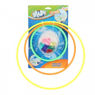 Splash ringwerpspel duiken