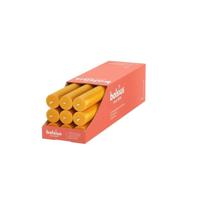 Bolsius Dinerkaars Rustiek Honeycomb Geel 27 Cm - thumbnail