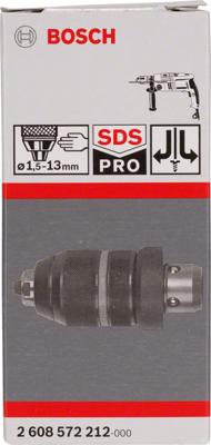 Bosch boorkop snelspan 1.5-13mm sds