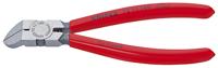 Knipex zijsnijtang voor kunststof | 45 gr. | 160 mm | 7211160 - 7211160 - thumbnail