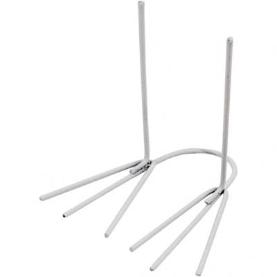 Creativ Company Kippenvoeten, h: 4,5 cm, b: 2,5 cm, wit, 20 paar/ 1 doos