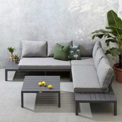 Exotan La Vida Loungeset - Aluminium/Antraciet