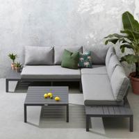 Exotan La Vida Loungeset - Aluminium/Antraciet - thumbnail