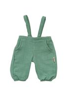 Heless Poppen tuinbroek groen, 35-45 cm - thumbnail