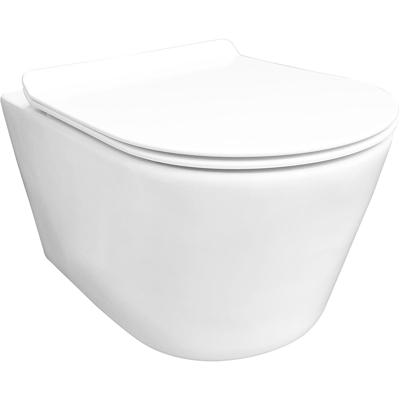 Xellanz Sity Rimless Wandcloset met Softclose Toiletzitting - Glans Wit