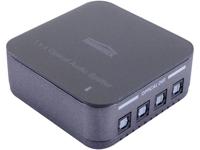 Split TS14 - Toslink splitter - 1 in / 4 uit - thumbnail