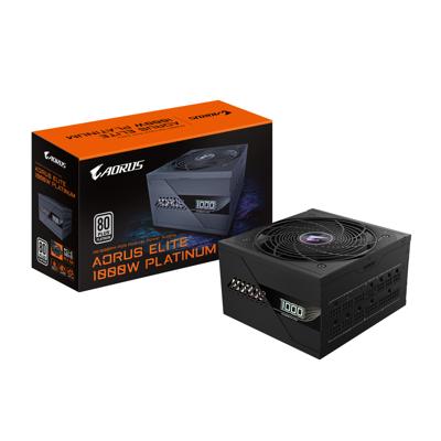 Gigabyte AORUS ELITE P1000W 80+ Platinm PC-netvoeding 1000 W ATX 80 Plus Platinum