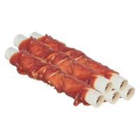 TRIXIE DENTA FUN STICK MET EEND EN KIPPENLEVER 17 CM 50 ST - thumbnail