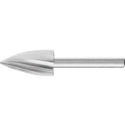 PFERD TOOLS 22441816 Freesstift Spitsboog Lengte 70 mm Afmeting, Ø 16 mm Werklengte 30 mm Schachtdiameter 6 mm