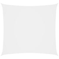 Zonnescherm vierkant 4x4 m oxford stof wit - thumbnail