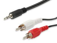 Equip 3.5mm/2x RCA 2.5m - thumbnail