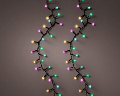 Led cherry lights compact 750 lamps soft multi colour