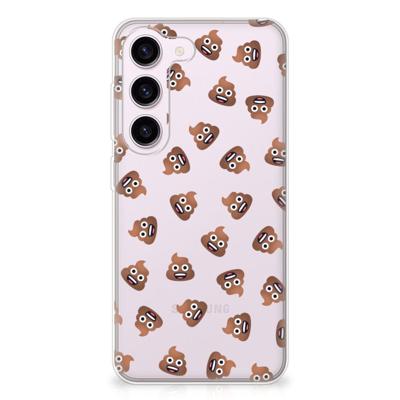 TPU bumper voor Samsung Galaxy S23 Poep Emojis TPU bumper voor Samsung Galaxy S23 Poep Emojis