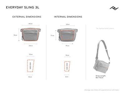 Peak Design Everyday Sling 3L, as (grijs) - BEDS-3-AS-2