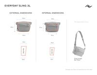 Peak Design Everyday Sling 3L, as (grijs) - BEDS-3-AS-2 - thumbnail