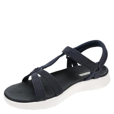 Skechers Sandalen Go Walk Flex Sandal Sublime 141451/NVY Blauw-38 maat 38 - thumbnail