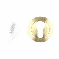 Sleutelgat EDM 85447 Pera 707 Aluminium Gesatineerd Ø 50 x 10 mm - thumbnail