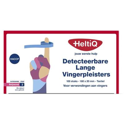 Detect vingerpleister lang textiel 180 x 20mm Detect vingerpleister lang textiel 180 x 20mm