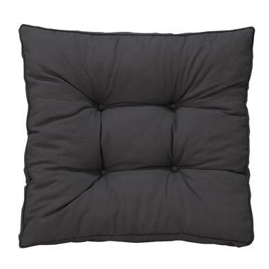 Loungekussen Florence zit - grijs - 60x60 cm