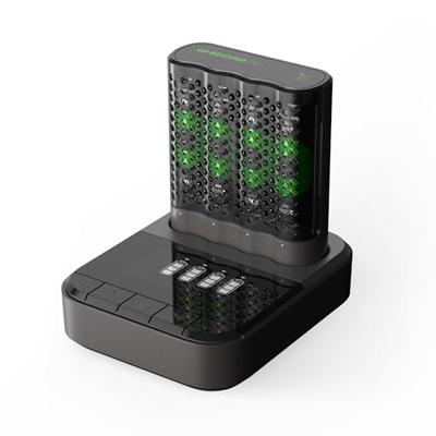 GP P461 Dockingstation Batterijlader NiMH AAA (potlood), AA (penlite) GP P461 Dockingstation Batterijlader NiMH AAA (potlood), AA (penlite)