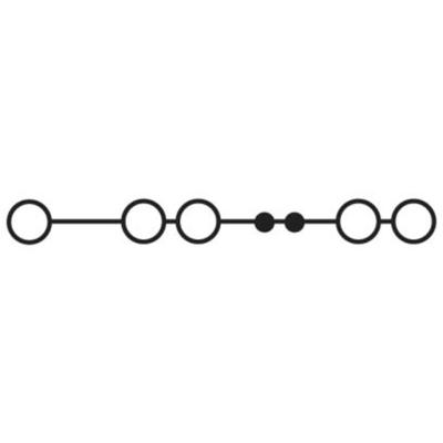 Phoenix Contact 3002371 Potentiaalklem 19.4 mm Schroeven Grijs 25 stuk(s)
