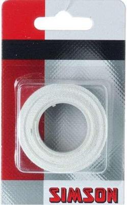 Simson plak velglint 15 mm wit